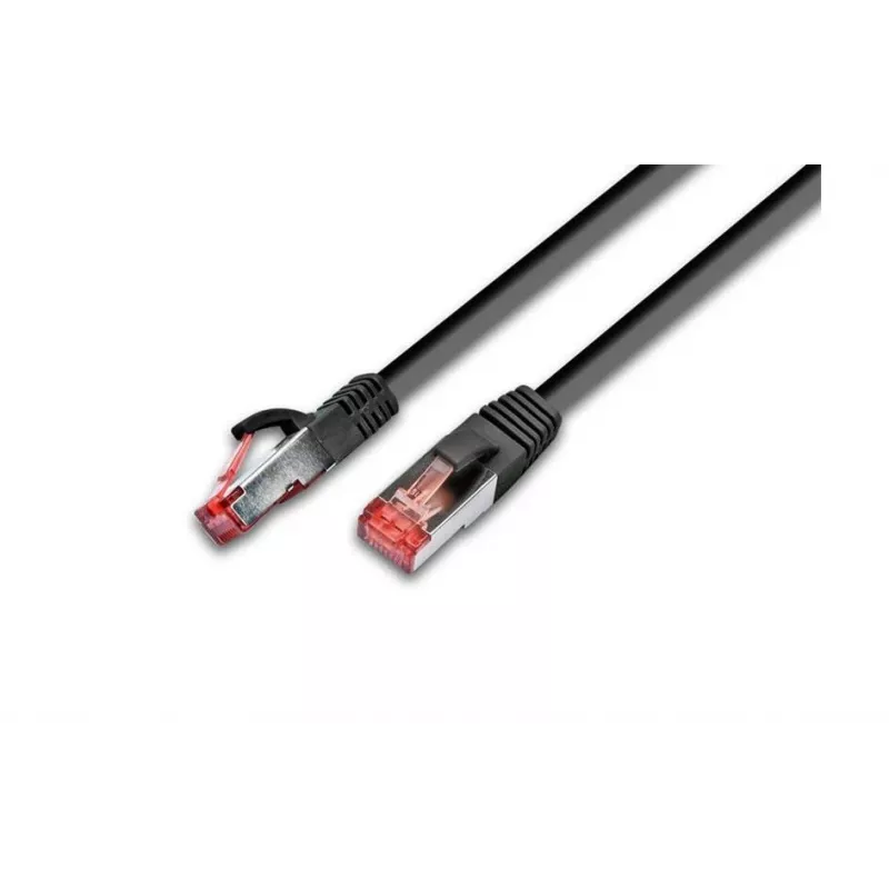 Wirewin PKW-PIMF-KAT6A 1.0 SW Cat6a S/FTP -verkkokaapeli, 1 m, musta