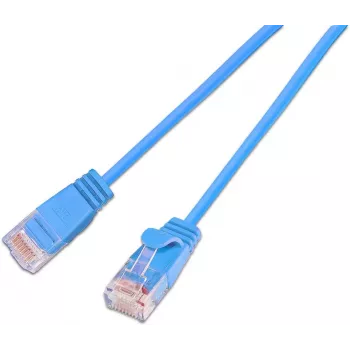 Wirewin PKW-LIGHT-K6 3.0 BL - Cat.6 Slim -verkkokaapeli, U/UTP, 3 m, sininen