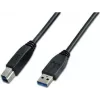 Wirewin USB 3.0 A-B -kaapeli 5 m musta USB 3.0 A-B MM 5.0 SW