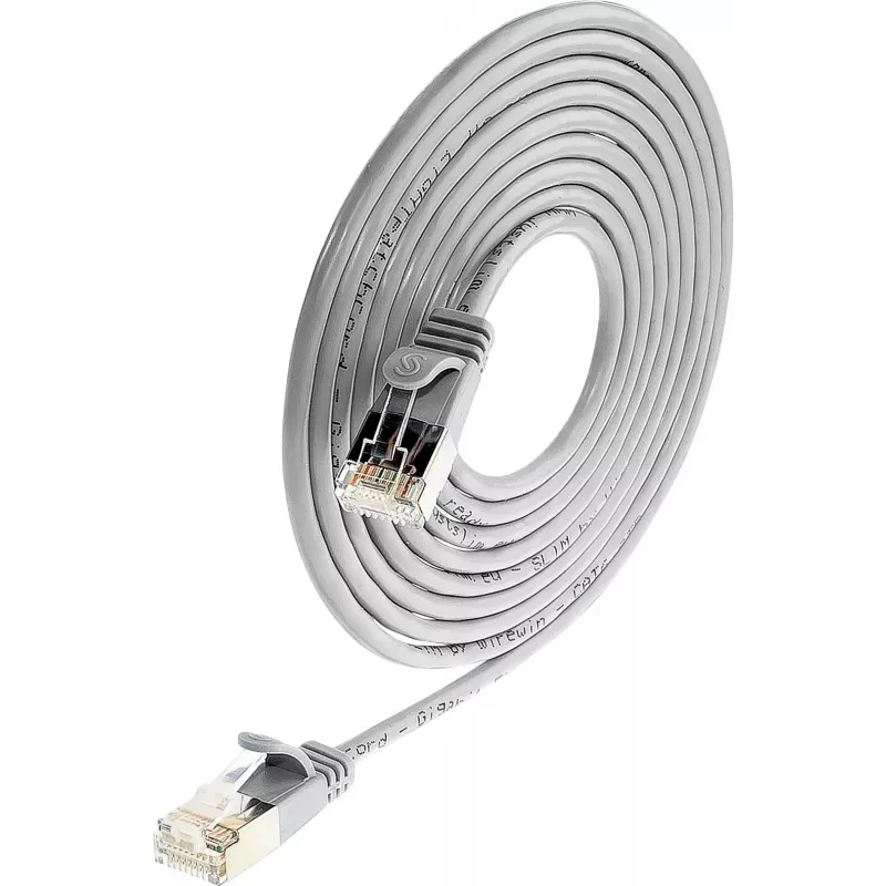 Wirewin Triotronik PKW-LIGHT-STP-K6 1.5 Cat6 suojattu patchkaapeli, RJ-45 uros-uros, 1,5 m, musta