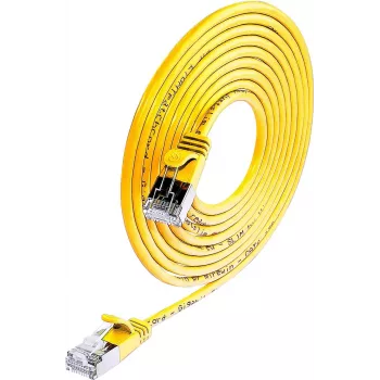 Wirewin SLIM SL6 15 GE Cat.6 U/FTP Slim-Light -patchkaapeli, 15 m, keltainen PKW-LIGHT-STP-K6 15.0 GE