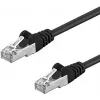 Wirewin PKW-OUT-K5E 10.0 Cat5e U/FTP -patchkaapeli, RJ45, musta, 10 m