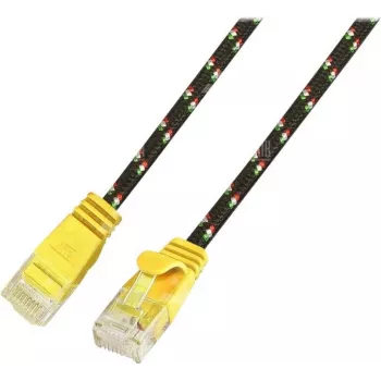 Wirewin SLIM Tough Cat6 U/UTP -patchkaapeli, keltainen, 0,25 m PKW-TOUGH-K6 0.25 GE
