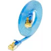 Wirewin Cat 6a U/FTP Slim -patchkaapeli, 1,5 m, sininen PKW-LIGHT-STP-K6A 1.5 BL