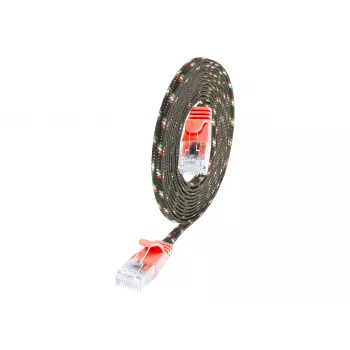 Wirewin PKW-TOUGH-K6 10.0 RT - Cat.6 Slim Tough -patchkaapeli, U/UTP, 10 m, punainen