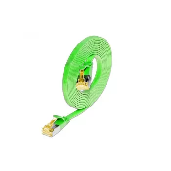 Wirewin Cat6a U/FTP Slim Ethernet -patchkaapeli, RJ45, vihreä, 5 m PKW-STP-SLIM-K6A 5.0 GN