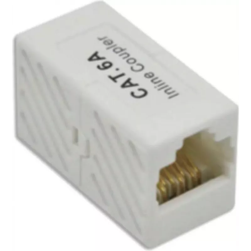Wirewin WKUP KAT6A UTP RJ45 Keystone Jack, valkoinen