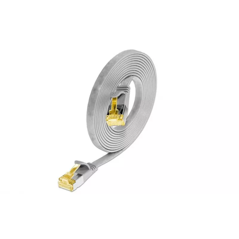 Wirewin Cat6a U/FTP Slim Ethernet-patchkaapeli 0,1 m harmaa PKW-STP-SLIM-K6A 0.1