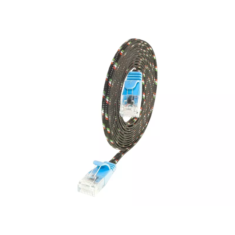 Wirewin SLIM UT6 3 BL - Cat.6 Slim-Tough -patchkaapeli, U/UTP, 3,0 m, sininen PKW-TOUGH-K6 3.0 BL