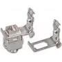 Wirewin DIN-kisko-adapteri Keystone-liittimien asennukseen, metallinen Keystone-järjestelmä (WKS DIN RAIL HOLDER 1)