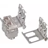 Wirewin DIN-kiskopidike 2 Keystone-liittimelle, metallinen Keystone-järjestelmä (WKS DIN RAIL HOLDER 2)