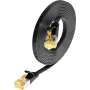 Wirewin Cat6a U/FTP Slim -patchkaapeli RJ45 1,5 m musta PKW-STP-SLIM-K6A 1.5 SW