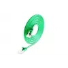 Wirewin Light -patchkaapeli pyöreä U/FTP Cat 6a vihreä 0,5 m ohut joustava PoE PKW-LIGHT-STP-K6A 0.5 GN