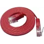 Wirewin Cat.6 Slim -patchkaapeli U/UTP 0,75 m punainen PKW-SLIM-KAT6 0.75 RT