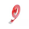 Wirewin Cat.6 Slim -patchkaapeli U/UTP 0,75 m punainen PKW-SLIM-KAT6 0.75 RT