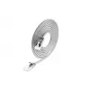 Wirewin Cat 6a U/FTP Slim -patchkaapeli, 0,25 m, harmaa PKW-LIGHT-STP-K6A 0.25