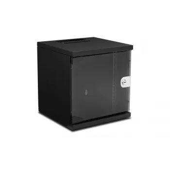 Wirewin WCAB 10 312X300X6U BL seinäasennuskaappi 6U musta