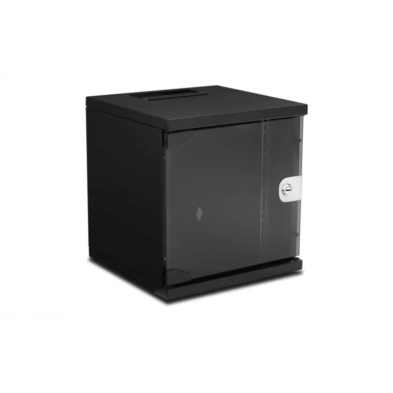 Wirewin WCAB 10 312X300X6U BL seinäasennuskaappi 6U musta