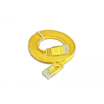 Wirewin SLIM U6 10 GE - Cat.6 Slim -patchkaapeli, U/UTP, 10 m, keltainen PKW-SLIM-KAT6 10.0 GE