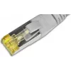 Wirewin PKW-SL-SFTP-KAT6A 1.0 SW Cat6a S/FTP verkkopatchkaapeli, 1 m, harmaa