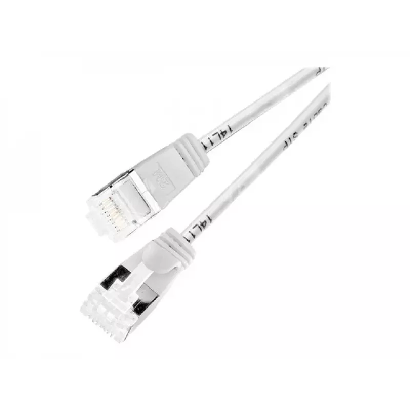 Wirewin Cat6a U/FTP Slim Ethernet-patchkaapeli, 3 m, valkoinen PKW-LIGHT-STP-K6A 3.0 WS