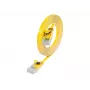 Wirewin Cat.6 Slim U/UTP -patchkaapeli, 15 m, keltainen PKW-SLIM-KAT6 15.0 GE
