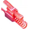 Wirewin MOD SL KAT6A STP 10 RT RJ-45-liitin, Cat.6A, STP, työkaluton, punainen, 10 kpl:n pakkaus
