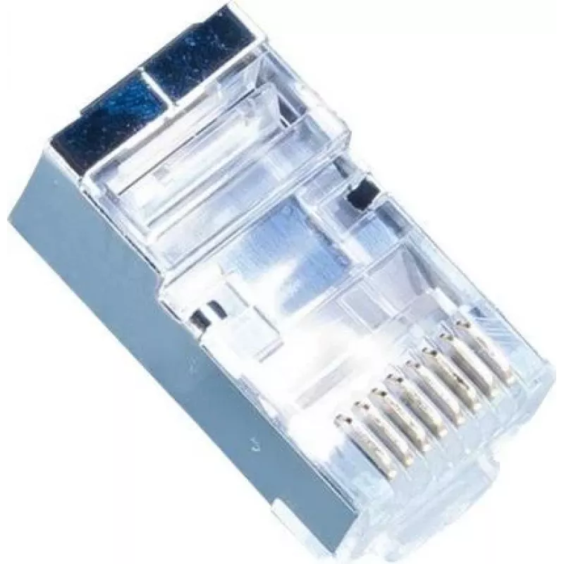 Wirewin MOD SL KAT6A STP 10 RT RJ-45-liitin, Cat.6A, STP, työkaluton, punainen, 10 kpl:n pakkaus