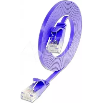Wirewin SLIM Cat6 U/UTP verkkopatchkaapeli, violetti, 15 m PKW-SLIM-KAT6 15.0 VT