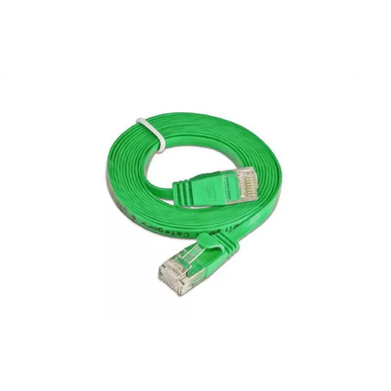 Wirewin Cat.6 ohut Ethernet patch-kaapeli U/UTP 5 m vihreä PKW-SLIM-KAT6 5.0 GN