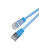 Wirewin Cat.6 SLIM patch-kaapeli, STP(PIMF), 0,1 m, sininen PKW-STP-SLIM-KAT6 0.1 BL
