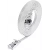 Wirewin Triotronik PKW-STP-SLIM-KAT6 0,1 WS - Cat6 U/FTP ohut Ethernet patch-kaapeli, 0,1 m, valkoinen