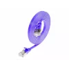 Wirewin SLIM S6 025 VT - Cat.6 SLIM patch-kaapeli, STP(PIMF), 0,25 m, violetti PKW-STP-SLIM-KAT6 0.25 VT
