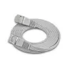 Wirewin Triotronik Cat 6 ohut Ethernet patch-kaapeli, 0,5 m, RJ-45 pistoke/pistoke, U/FTP (STP), harmaa PKW-STP-SLIM-KAT6 0.5