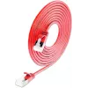 Wirewin SLIM KAT6A 10 Gigabit Light patch-kaapeli, 0,15 m, U/FTP, Ø 3,8 mm, punainen, 50 kpl:n pakkaus SLIM-LS-K6A 0.15 RD 50