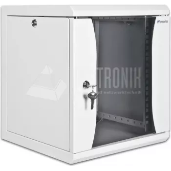 Wirewin 10 tuuman seinäkotelo, yksiosainen, harmaa RAL 7035, 6U (WCAB 10 320X300X6U)