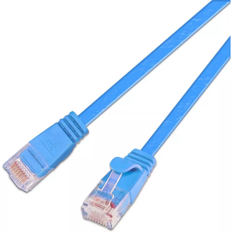 Wirewin Triotronik Cat 6 U/FTP ohut patch-kaapeli 2 m sininen PKW-STP-SLIM-KAT6 2.0 BL