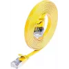 Wirewin Triotronik Cat6 U/FTP ohut Ethernet patch-kaapeli, 3 m, keltainen PKW-STP-SLIM-KAT6 3.0 GE