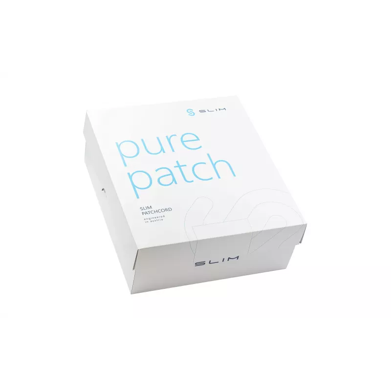 Wirewin SLIM-LS-K6A 1.0 90 Cat6A U/FTP ohut Ethernet patch-kaapeli, 1 m, harmaa, 90 kpl:n pakkaus