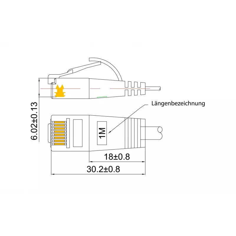 Wirewin Cat.6 ohut Light patch-kaapeli, U/UTP, 0,15 m, sininen PKW-LIGHT-K6 0.15 BL