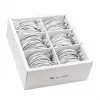 Wirewin SLIM-LS-K6A 1.5 WT 60 - Cat.6A Slim -patchkaapeli, U/FTP, 1,5 m, valkoinen, 60 kpl:n pakkaus