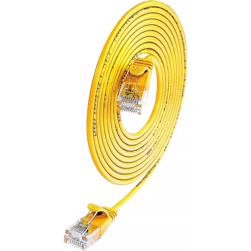 Wirewin Triotronik U/UTP Cat6 -patchkaapeli 3 m RJ-45-pistoke-pistoke Gigabit Ethernet PKW-LIGHT-K6 3.0 GE
