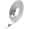 Wirewin SLIM-LS-K6A 0,15 50 Cat6A Slim Ethernet -patchkaapeli, 0,15 m, U/FTP, harmaa, 50 kpl:n pakkaus