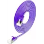 Wirewin Cat.6A 10 Gigabit Slim -patchkaapeli U/FTP, violetti, 0,5 m PKW-LIGHT-STP-K6A 0.5 VT