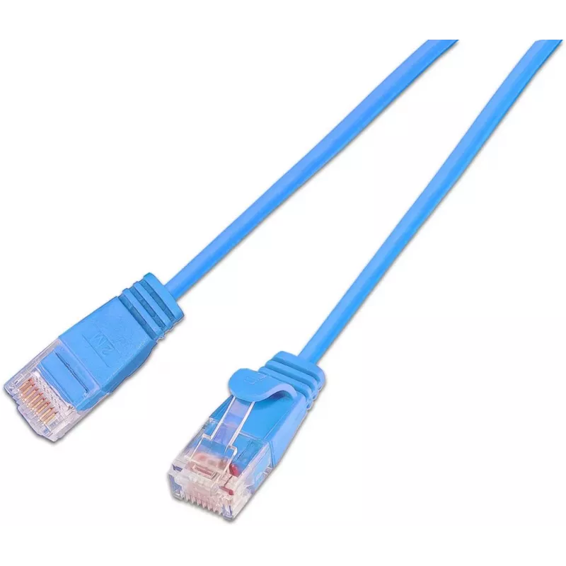 Wirewin SLIM UL6 5 BL - Cat.6 SLIM-Light -patchkaapeli, U/UTP, 5,0 m, sininen (PKW-LIGHT-K6 5.0 BL)
