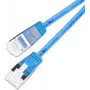 Wirewin SLIM KAT6A 10 Gigabit Light -patchkaapeli, U/FTP, 3,8 mm, sininen, 0,15 m (PKW-LIGHT-STP-K6A 0.15 BL)