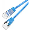 Wirewin SLIM KAT6A 10 Gigabit Light -patchkaapeli, U/FTP, 3,8 mm, sininen, 0,15 m (PKW-LIGHT-STP-K6A 0.15 BL)