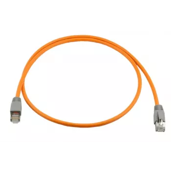 Wirewin teollinen Cat6A S/FTP -patchkaapeli, PUR-vaippa, 7,5 m, oranssi PKW-I0-SF-K6A-PUR 7.5 OR