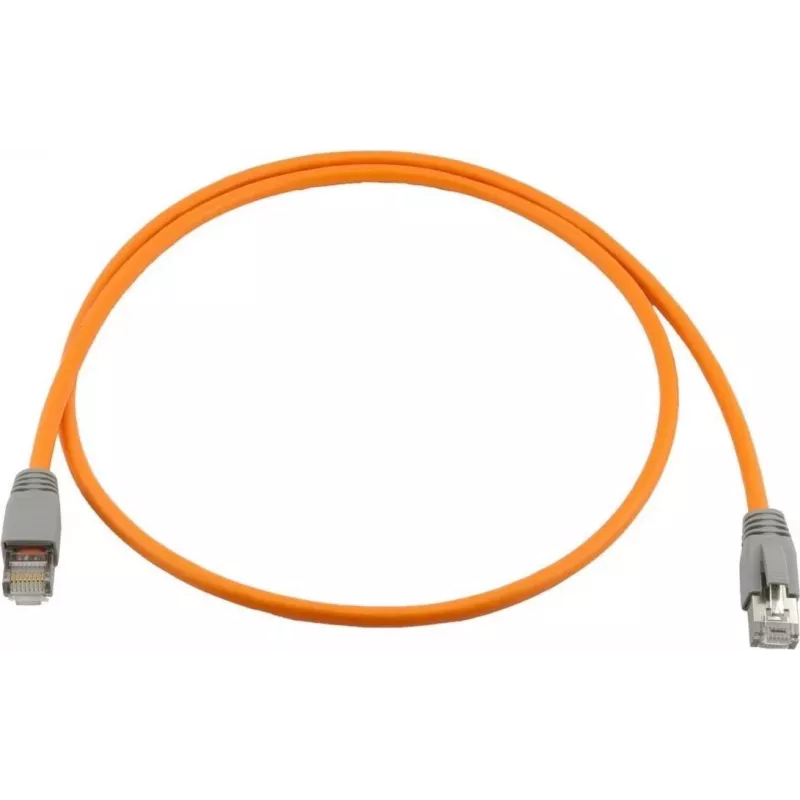 Wirewin teollinen Cat6A S/FTP -patchkaapeli, PUR-vaippa, 7,5 m, oranssi PKW-I0-SF-K6A-PUR 7.5 OR