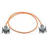Wirewin teollinen Cat6A S/FTP PUR -patchkaapeli, 30 m, oranssi, IP67 RJ45 PKW-I2-SF-K6A-PUR 30.0 OR